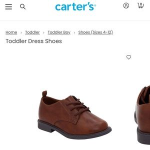 Carters toddler dress shoes
